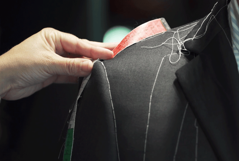 Genaio™ Bespoke suits and jackets all handmade details
