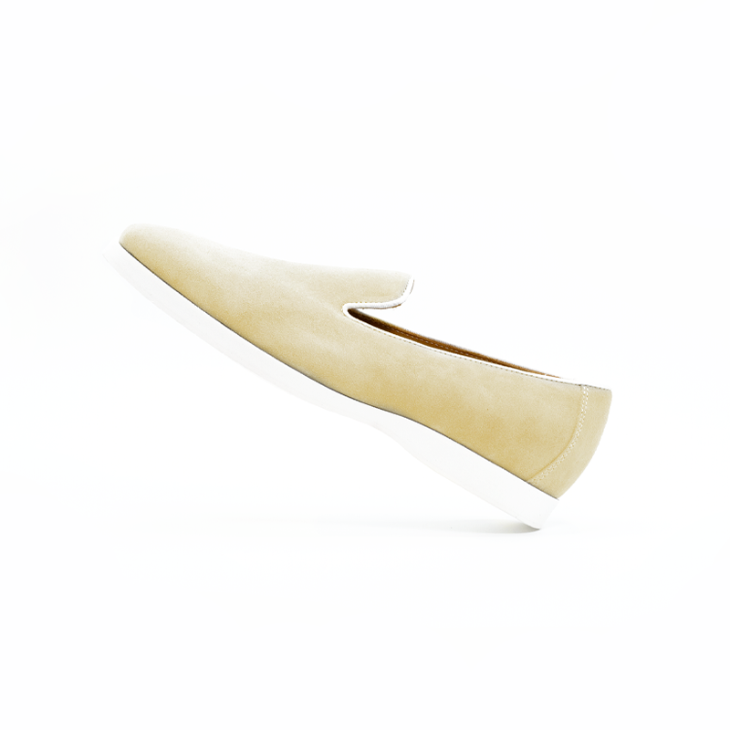 VIALE | Sand Suede loafers