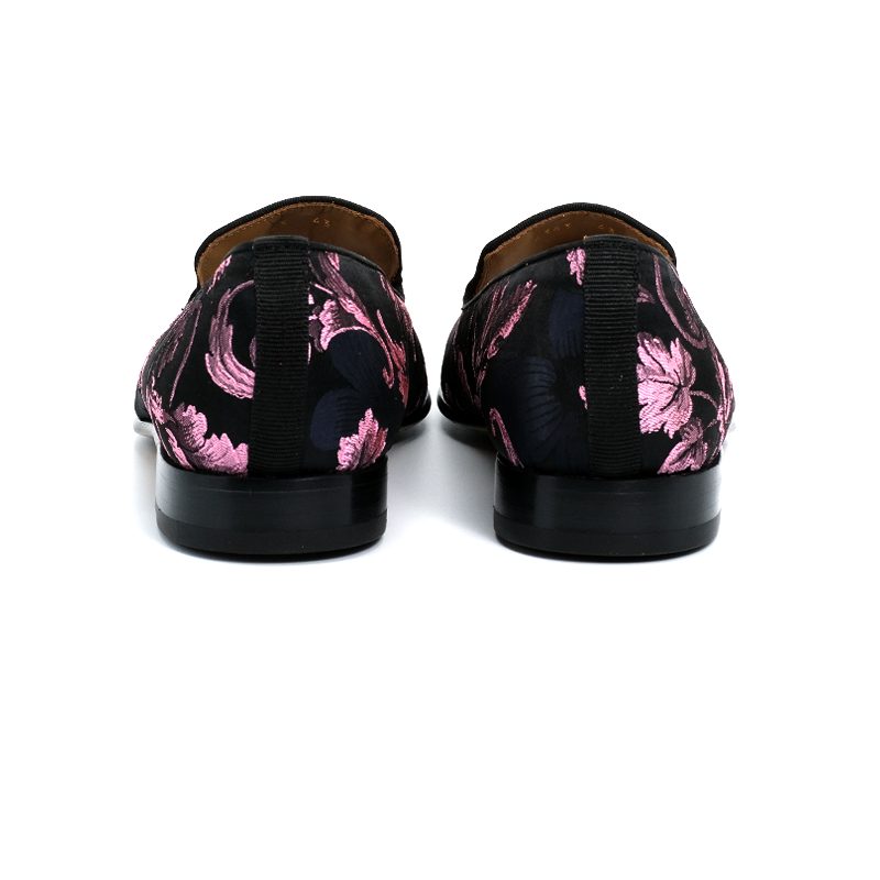 SIROLO - FIORI | Lila Silk loafer