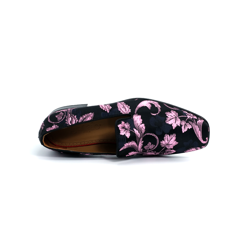 SIROLO - FIORI | Lila Silk loafer